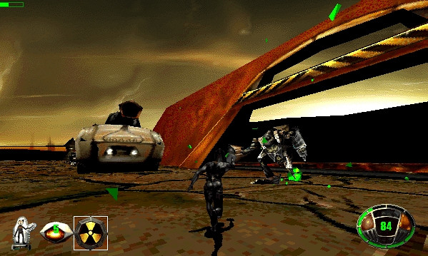 Скриншот из игры MDK