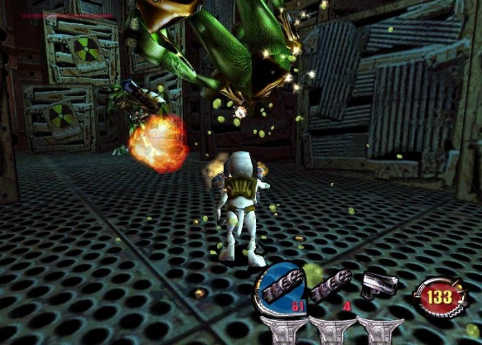 Скриншот из игры MDK 2