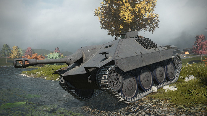 Скриншот из игры World of Tanks: PS4 Edition