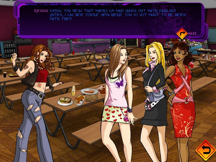 Скриншот из игры Mean Girls