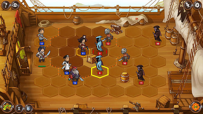 Скриншот из игры Braveland Pirate