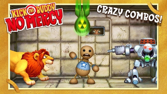 Скриншот из игры Kick the Buddy: No Mercy