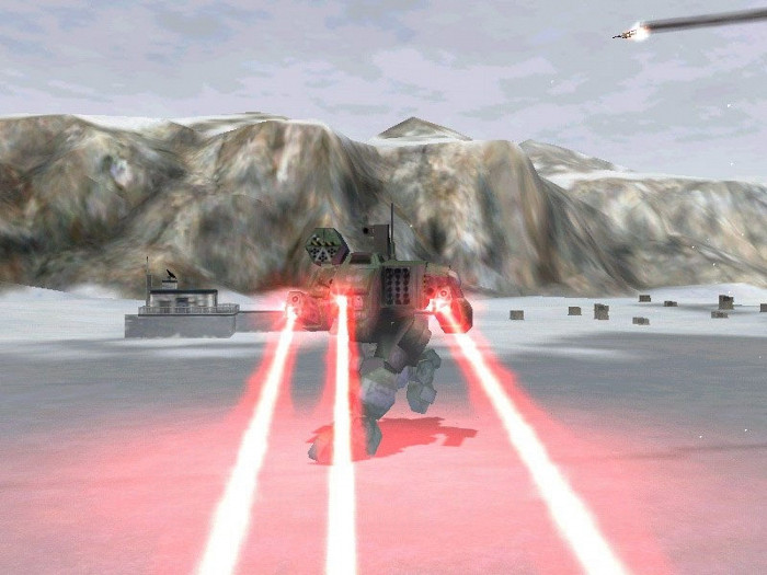 Скриншот из игры MechWarrior 4: Vengeance