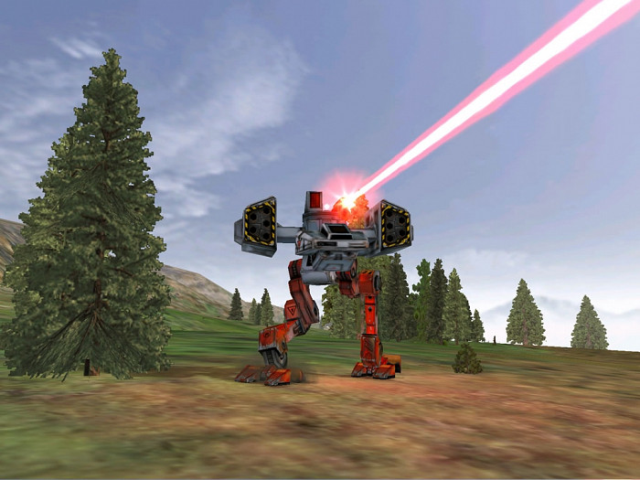 Скриншот из игры MechWarrior 4: Mercenaries