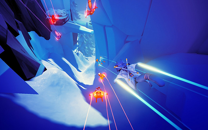 Скриншот из игры Freefall Racers