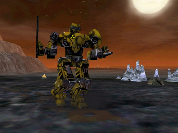 Скриншот из игры MechWarrior 4: Black Knight