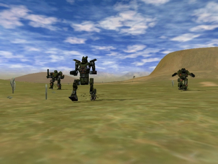Скриншот из игры MechWarrior 4: Black Knight