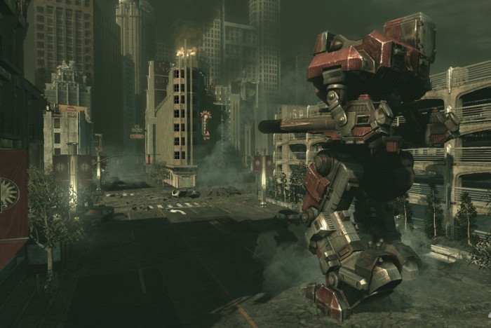 Скриншот из игры MechWarrior (2010)