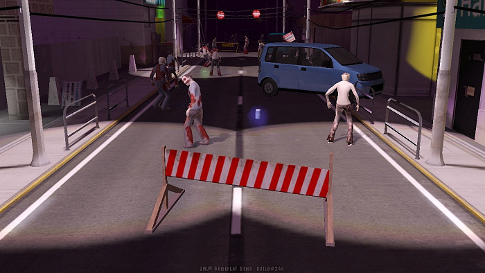 Скриншот из игры ZRun
