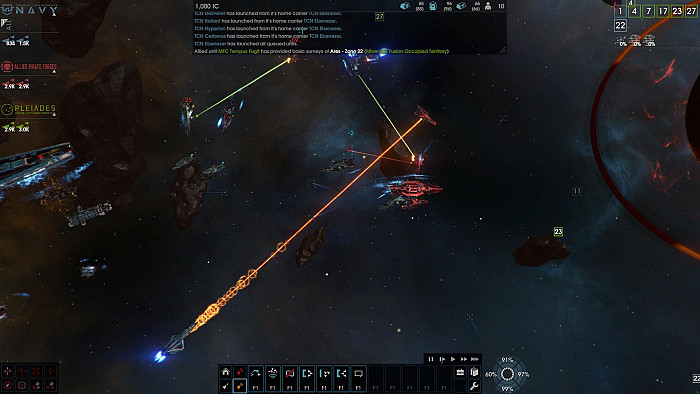 Скриншот из игры Shallow Space