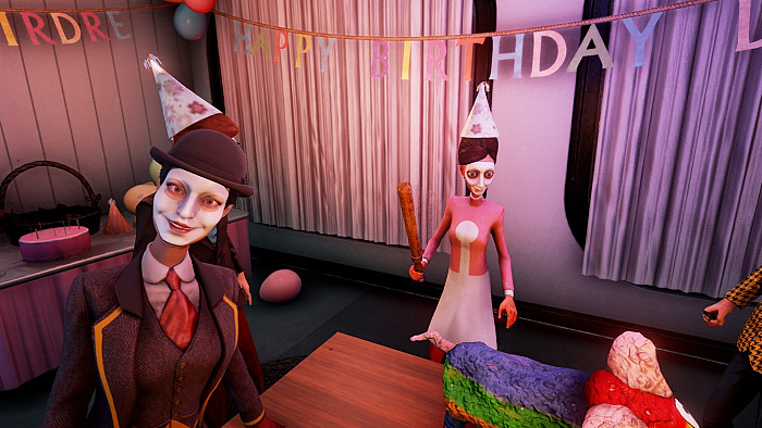 Скриншот из игры We Happy Few