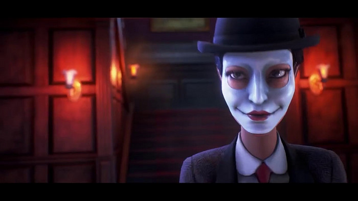 Скриншот из игры We Happy Few