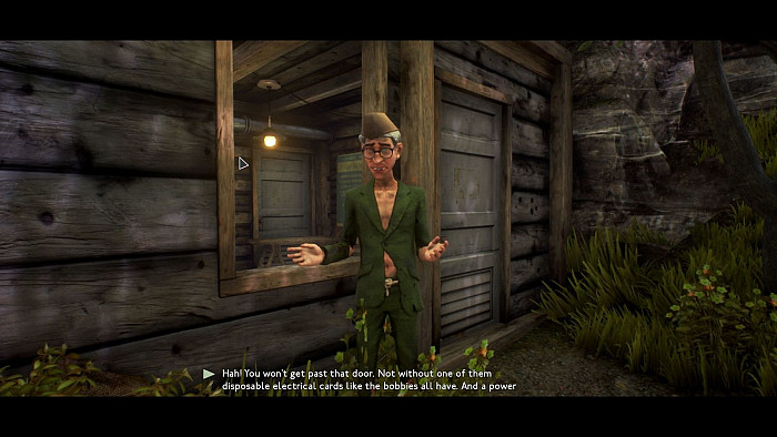Скриншот из игры We Happy Few