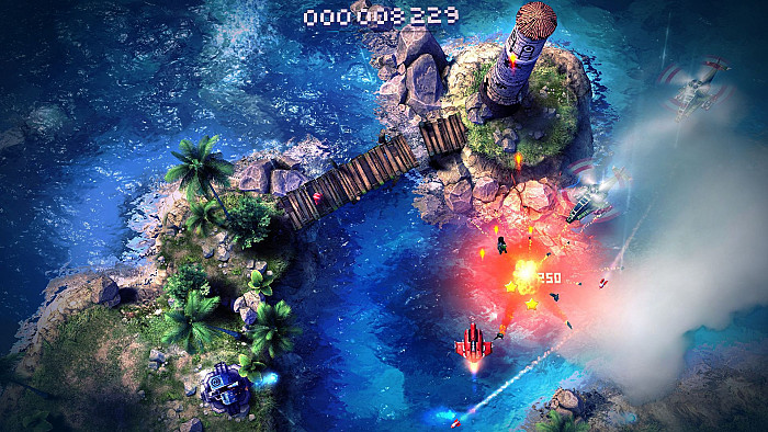 Скриншот из игры Sky Force Anniversary