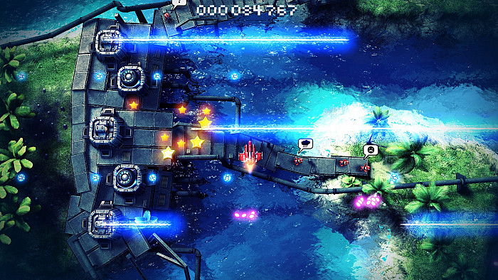 Скриншот из игры Sky Force Anniversary