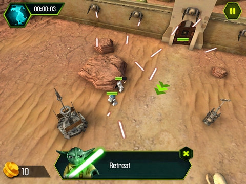 Скриншот из игры LEGO Star Wars: The Yoda Chronicles