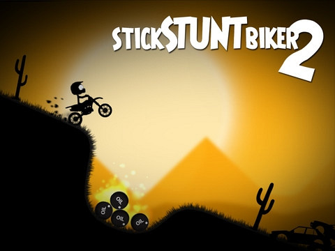 Скриншот из игры Stick Stunt Biker 2