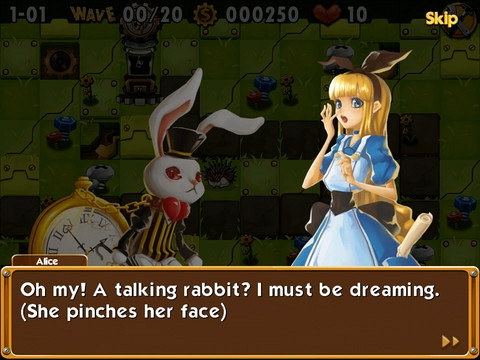 Скриншот из игры Alice TD