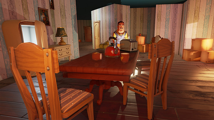Скриншот из игры Hello Neighbor
