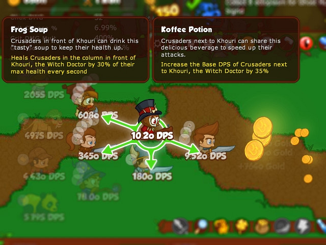 Скриншот из игры Crusaders of the Lost Idols