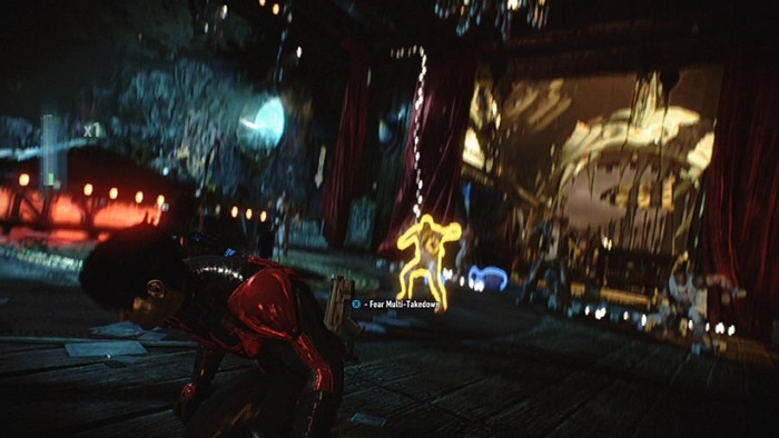 Скриншот из игры Batman: Arkham Knight - GCPD Lockdown