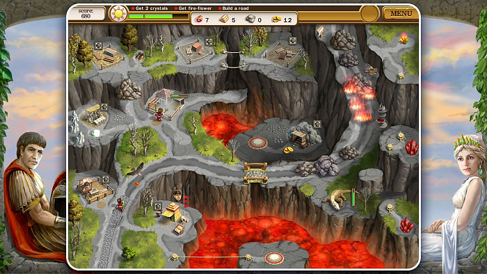 Скриншот из игры Roads of Rome 2