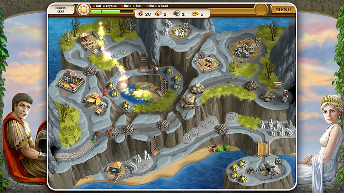 Скриншот из игры Roads of Rome 2