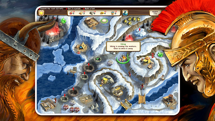 Скриншот из игры Roads of Rome 3