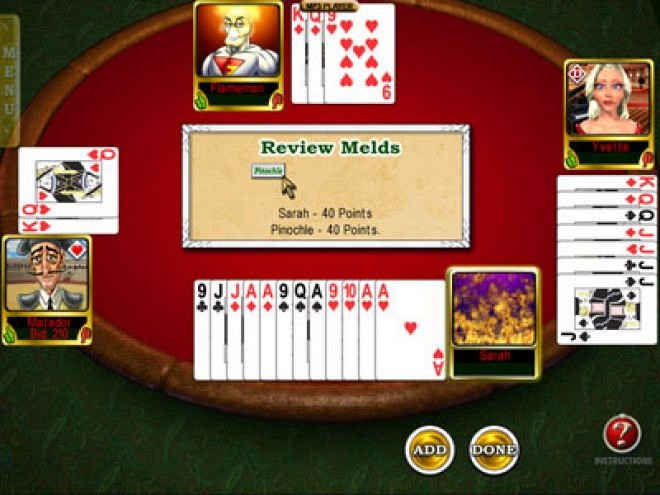 Скриншот из игры Reel Deal Card Games
