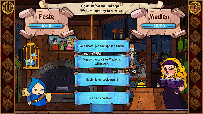 Скриншот из игры Message Quest