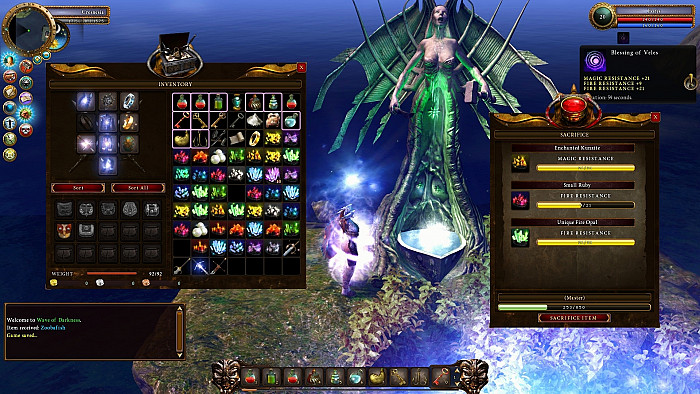 Скриншот из игры Wave of Darkness