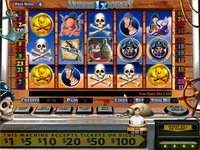 Скриншот из игры Reel Deal Slots: Blackbeard's Revenge