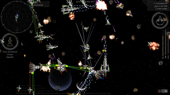 Скриншот из игры Endless Sky