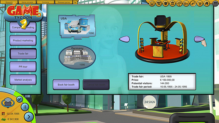 Скриншот из игры Game Tycoon 2