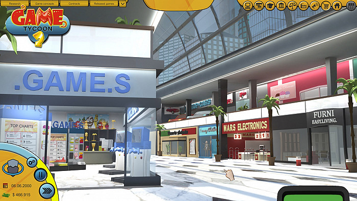 Скриншот из игры Game Tycoon 2