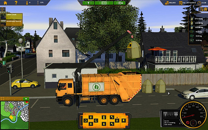 Скриншот из игры Recycle Garbage Truck Simulator