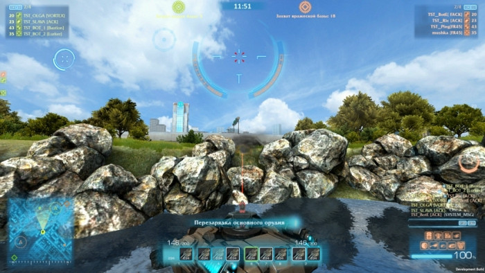 Скриншот из игры Metal War Online