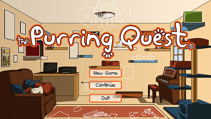 Скриншот из игры Purring Quest, The