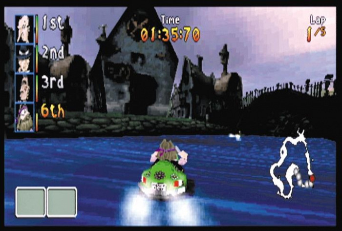 Скриншот из игры Renegade Racers