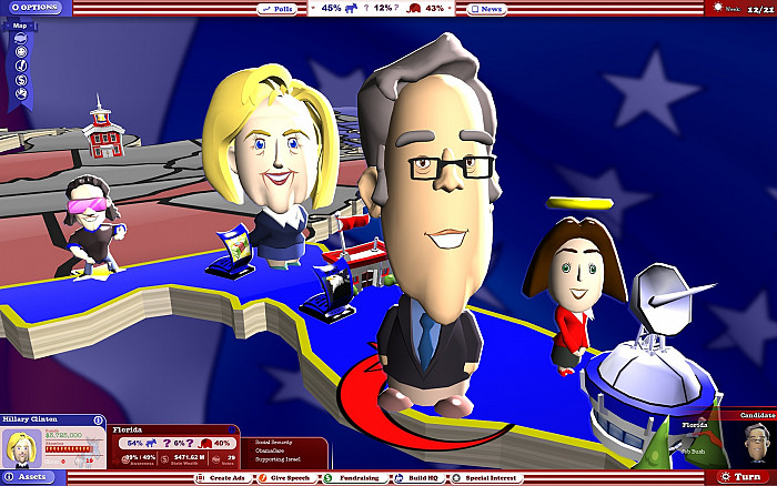 Скриншот из игры Political Machine 2016, The