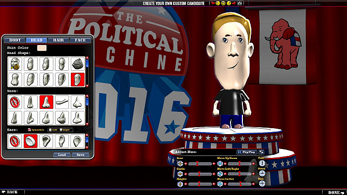 Скриншот из игры Political Machine 2016, The
