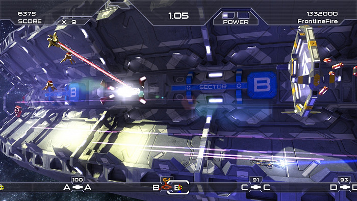 Скриншот из игры Orbitron: Revolution