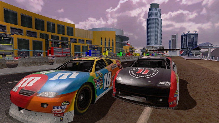 Скриншот из игры NASCAR Unleashed