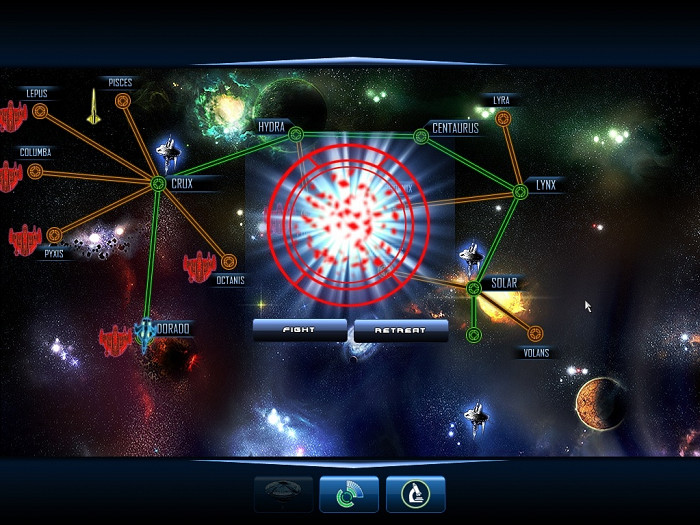 Скриншот из игры Spaceforce Constellations