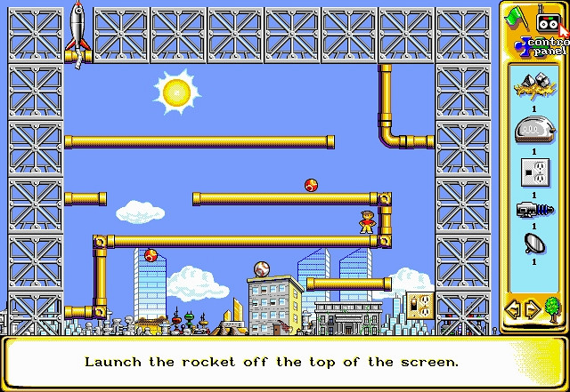 Скриншот из игры Incredible Machine 2