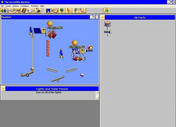 Скриншот из игры Incredible Machine Version 3.0, The