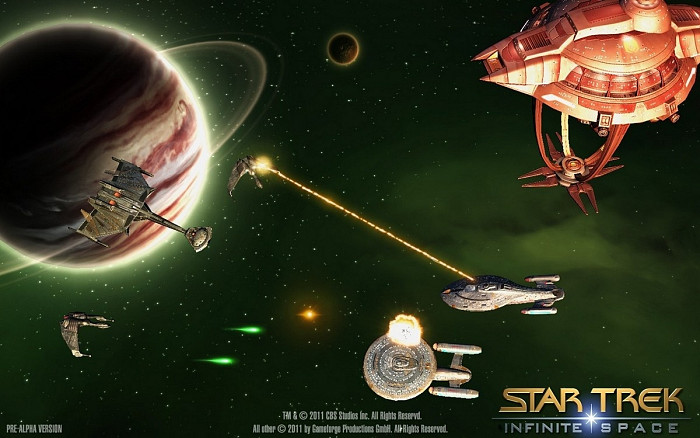 Скриншот из игры Star Trek: Infinite Space