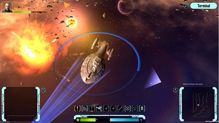 Скриншот из игры Star Trek: Infinite Space