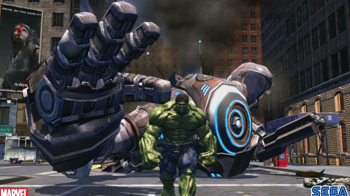 Скриншот из игры Incredible Hulk