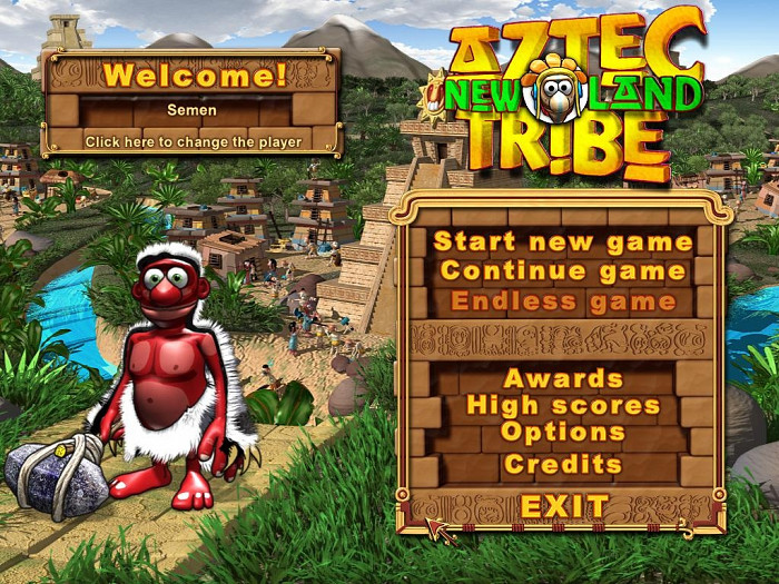 Скриншот из игры Aztec Tribe: New Land